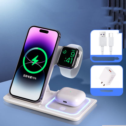 3-in-1 Wireless Charger For Watches