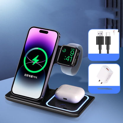 3-in-1 Wireless Charger For Watches