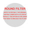 Round filter