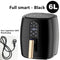 6L Full Smart touch Black