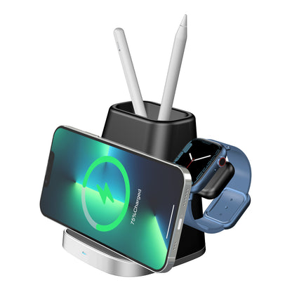 Vertical Stand 3 In 1 Wireless Charger